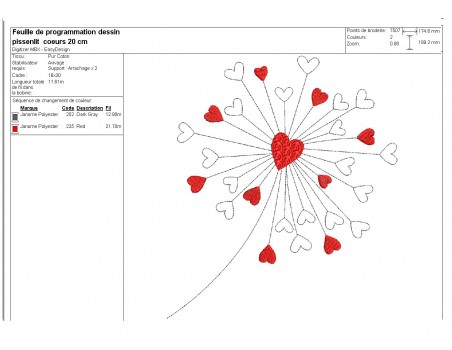 Instant download machine embroidery gypsophile