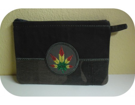 Motif de broderie machine ITH  trousse  Reggae