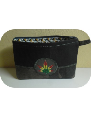 Motif de broderie machine ITH  trousse  Reggae