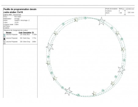 Instant download machine embroidery design crystal frame