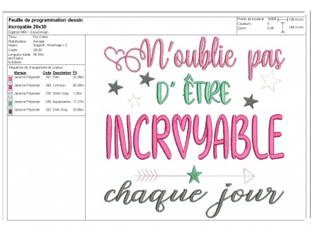 Instant download machine embroidery design dreams and stars
