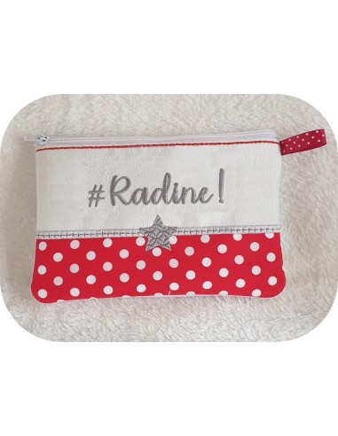 Motif de broderie machine ITH trousse Radine