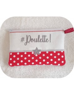 Instant download machine embroidery Choupette kit ith