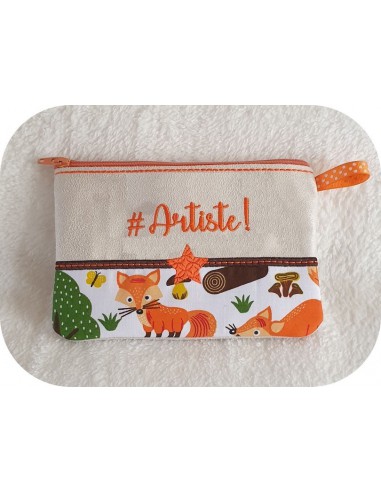 Motif de broderie machine ITH trousse Artiste