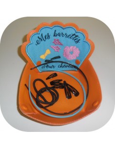 Instant download machine embroidery design empty basket pockets ith