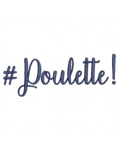 Instant download machine embroidery 10 words