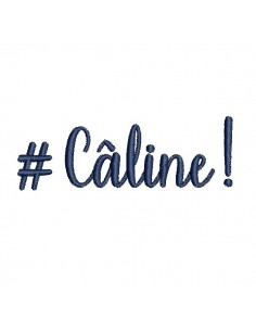 Motif de broderie machine  câline