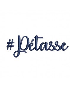 Instant download machine embroidery word copine