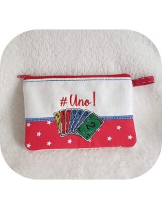 Motif de broderie machine ITH  trousse  Uno
