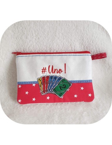 Motif de broderie machine ITH  trousse  Uno