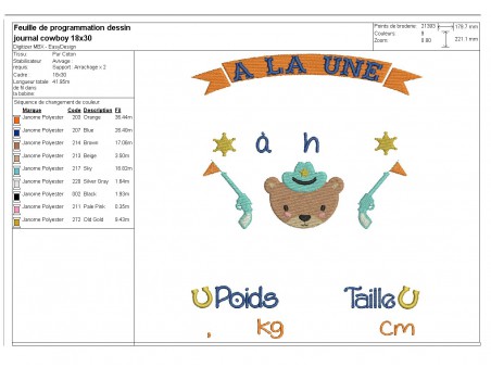 instant download machine embroidery design customizable birth journal boy  koala