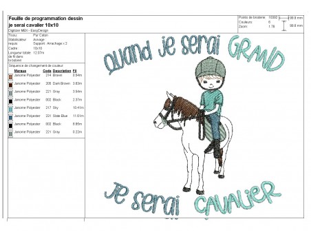 Instant download machine embroidery design  little girl horsewoman