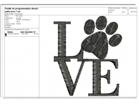 Instant download machine embroidery applique dog paw