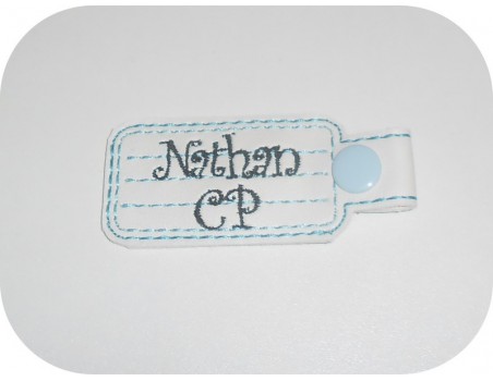 machine embroidery design  phone contact keychains ith