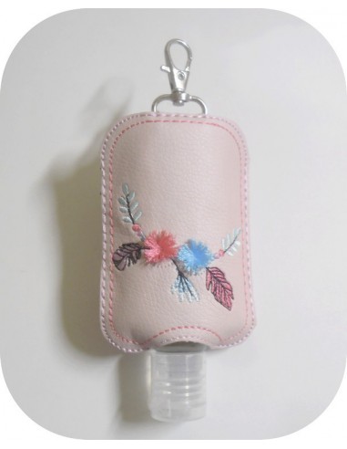 Instant download machine embroidery ith Sanitizer Holders Set  boho