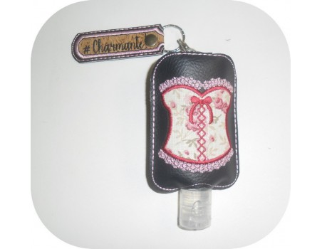 Instant download machine embroidery ith Sanitizer Holders Set  applique for 4x4 hoop