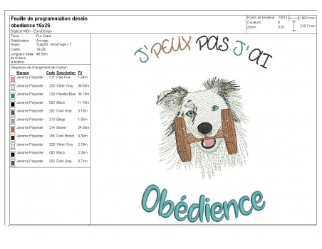 Instant download machine embroidery design I can't agility