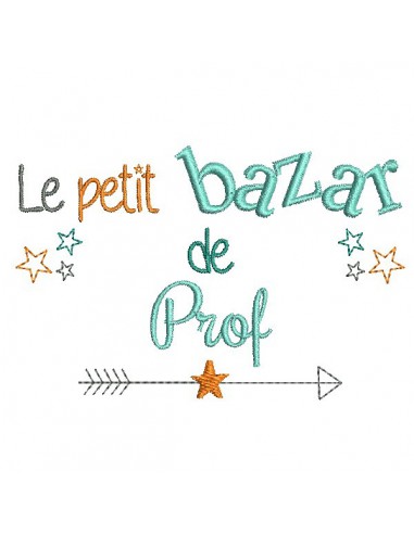 Motif de broderie  bazar de Prof