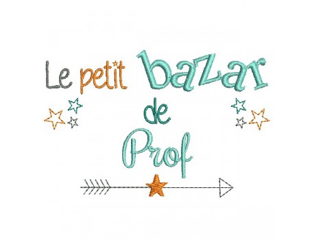 Motif de broderie  bazar de Prof