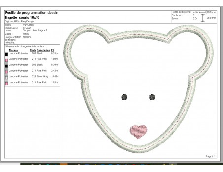 Instant download machine embroidery design ith hearts  cleansing discs