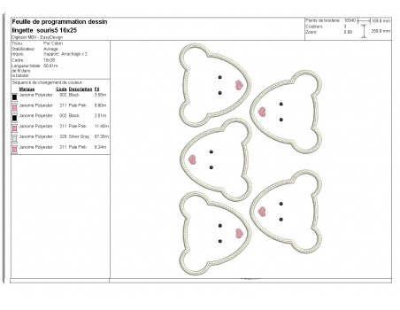 Instant download machine embroidery design ith hearts  cleansing discs