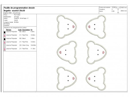 Instant download machine embroidery design ith hearts  cleansing discs