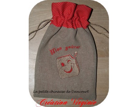 Motif de broderie biscuit goûter