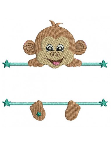 Instant download machine embroidery koala to customize for boy