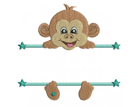 Instant download machine embroidery koala to customize for boy