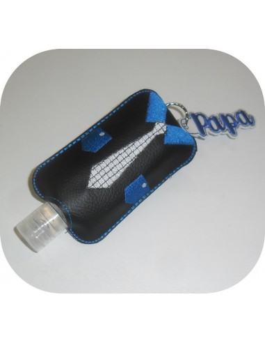 Instant download machine embroidery ith ribbon  Sanitizer Holders Set