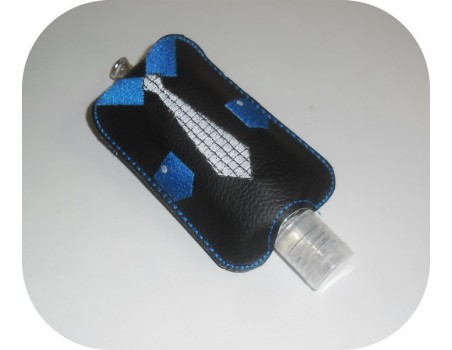 Instant download machine embroidery ith ribbon  Sanitizer Holders Set