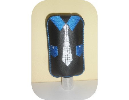 Instant download machine embroidery ith ribbon  Sanitizer Holders Set