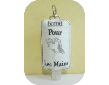 Instant download machine embroidery ith man's shirt Sanitizer Holders Set