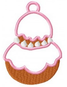 Accroche torchon religieuse 10x10cm