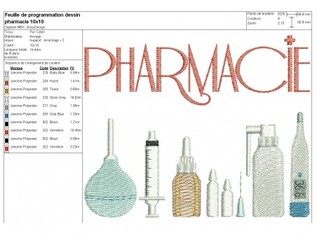 Instant download machine  embroidery design stethoscope