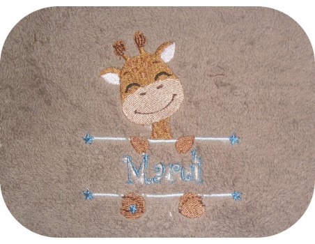 Instant download machine embroidery monkey to customize for boy