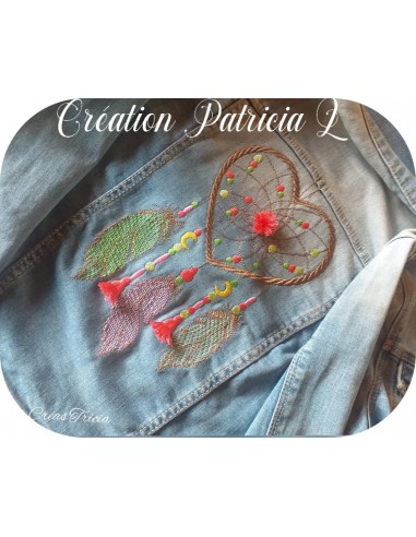 Embroidery design dream Catcher