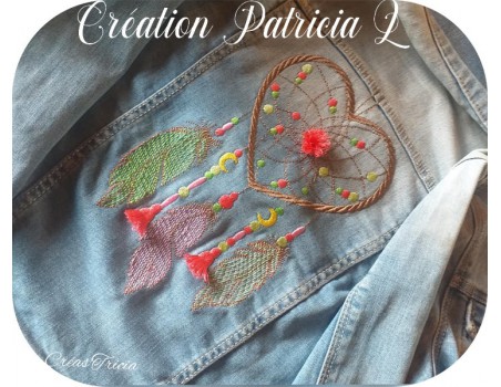 Embroidery design dream Catcher