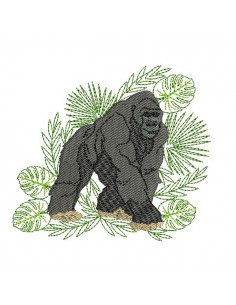 Instant download machine embroidery design lion