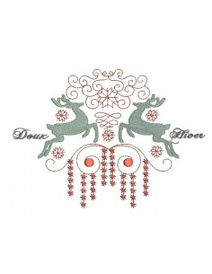 Motif de broderie rennes