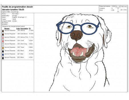 Instant download machine embroidery  dachshund with glasses