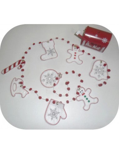 Instant download machine embroidery design ITH Christmas  gingerbread  Instant download machine embroidery design ITH Christmas  gingerbread