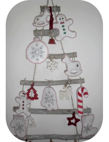 Instant download machine embroidery design ITH Christmas  gingerbread  Instant download machine embroidery design ITH Christmas  gingerbread