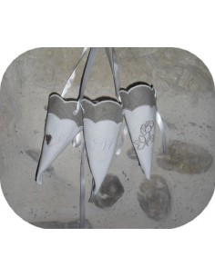 oeuf de pâques appliqué 10x10 cm