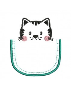 Motif de broderie machine...
