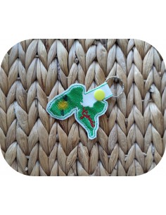 Motif de broderie machine...
