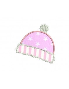 Lingemotif de broderie bonnet