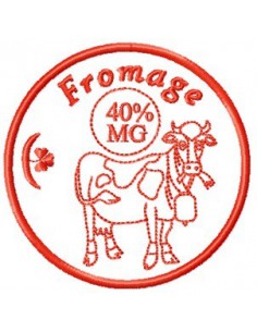 Camembert Vache 10x10cm