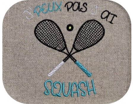 machine  Embroidery design  i can not  squash