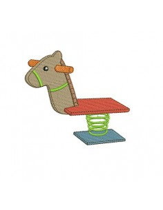 oeuf de pâques appliqué 10x10 cm